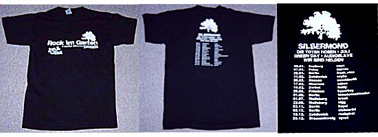 Rock im Garten; a special silbermond-community performance